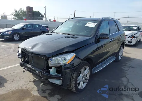 2015 Mercedes-Benz Ml 350 from USA, damaged, VIN 4JGDA5JB0FA443873